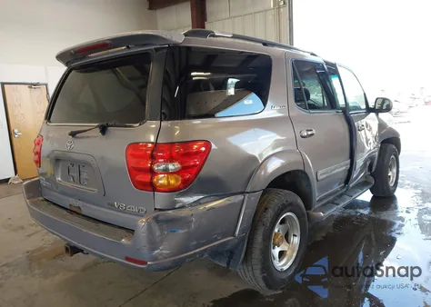 2001 Toyota Sequoia Limited V8 from USA, damaged, VIN 5TDBT48A91S053010